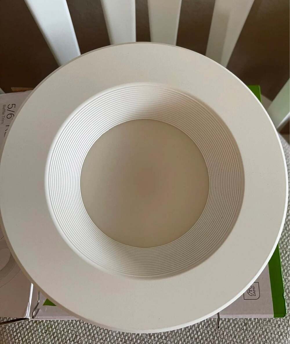 Sunco Lighting LED Retrofit Kit Baffle Trim 5"/6" 13 Watt 3000K NEW